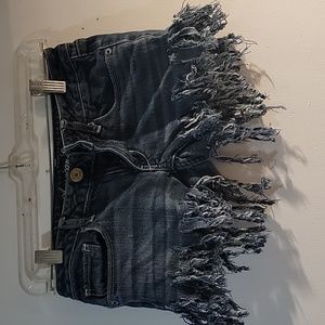 American Eagle stretch shorts size 00